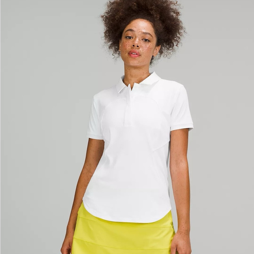 Lululemon Quick-Dry Short-Sleeve Polo Shirt